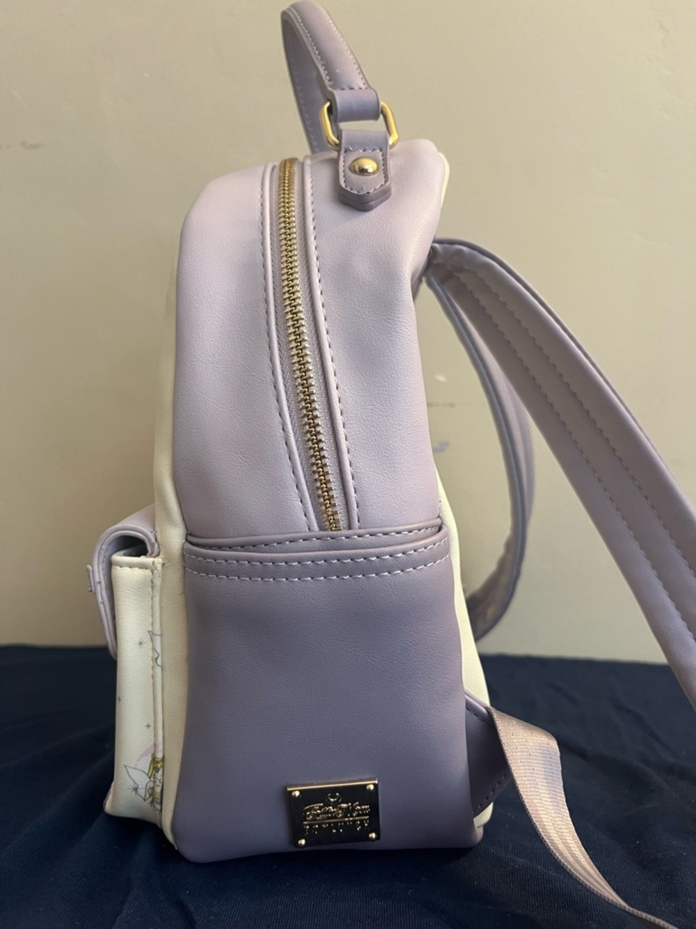Sailor Moon Lavender Mini Backpack with Bag Charm - Picture 2 of 2